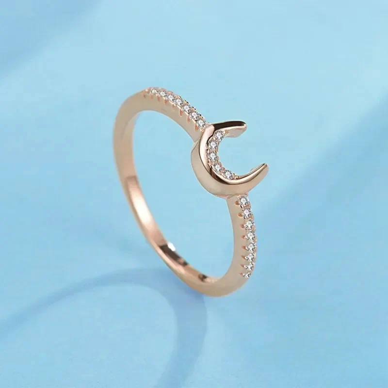 Bague Fer à Cheval Rose