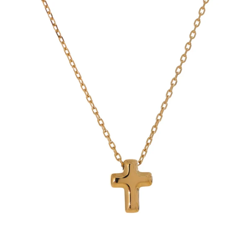 Collier Croix Bubble