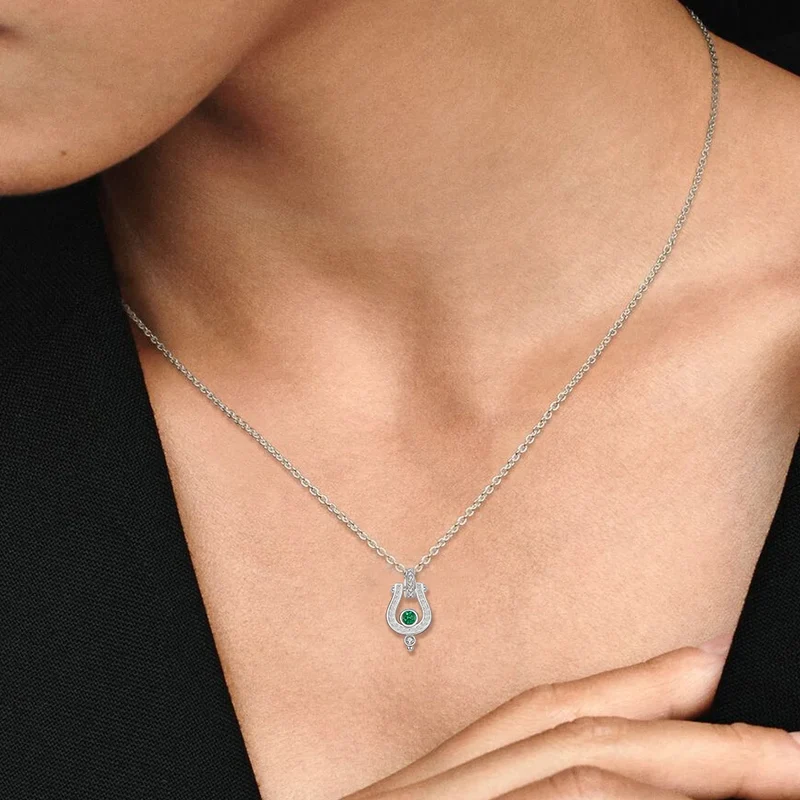 Collier Fer à Cheval Argent