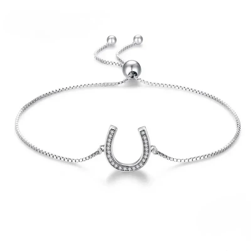 Bracelet Fer à Cheval Strass