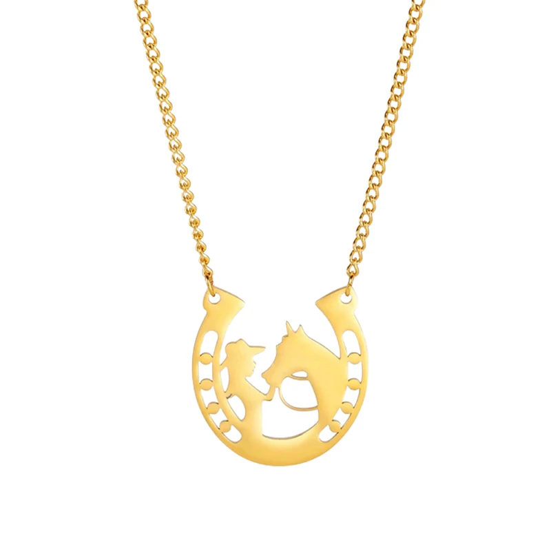 Collier Fer à Cheval Cavalière