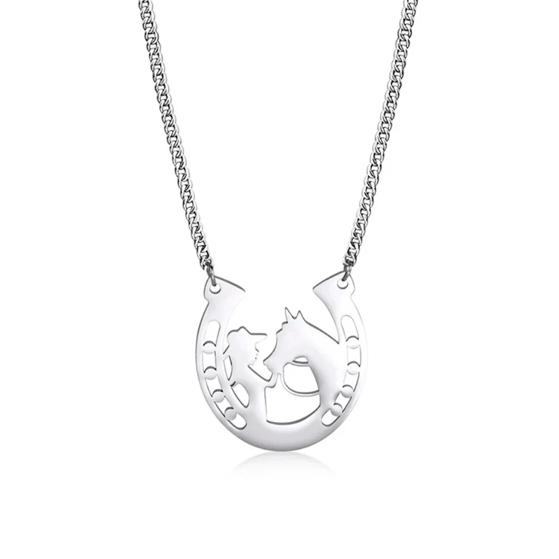 Collier Fer à Cheval Cavalière