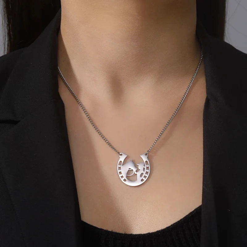 Collier Fer à Cheval Cavalière