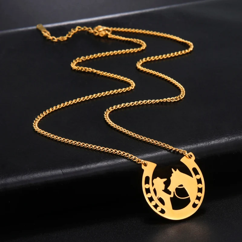 Collier Fer à Cheval Cavalière