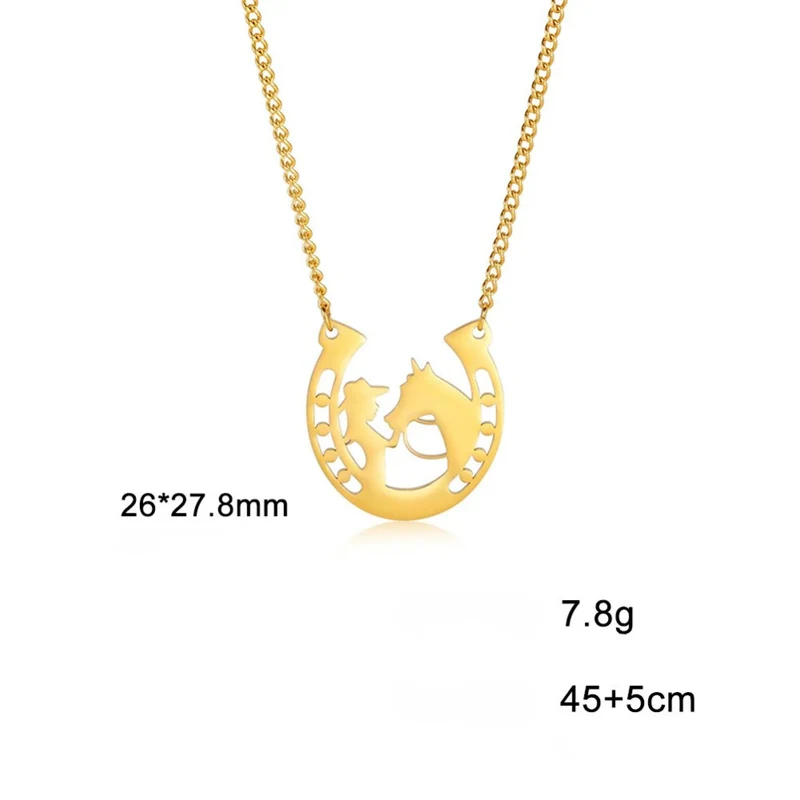 Collier Fer à Cheval Cavalière