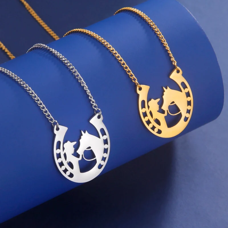 Collier Fer à Cheval Cavalière