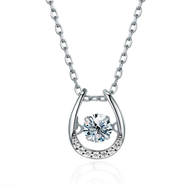 Collier Fer à Cheval Diamant