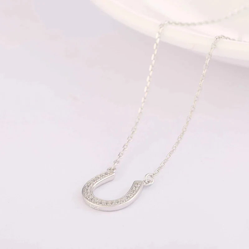 Collier Fer à Cheval Argent Femme