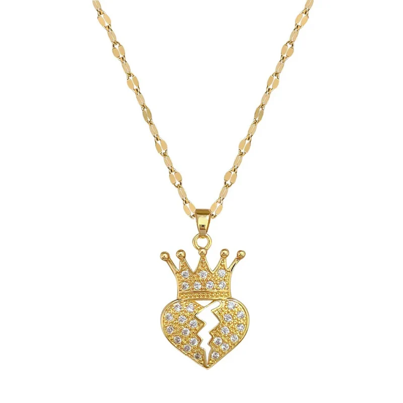 Collier Cœur et Couronne