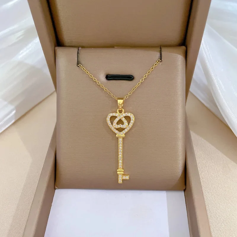 Collier Clé Porte-Bonheur