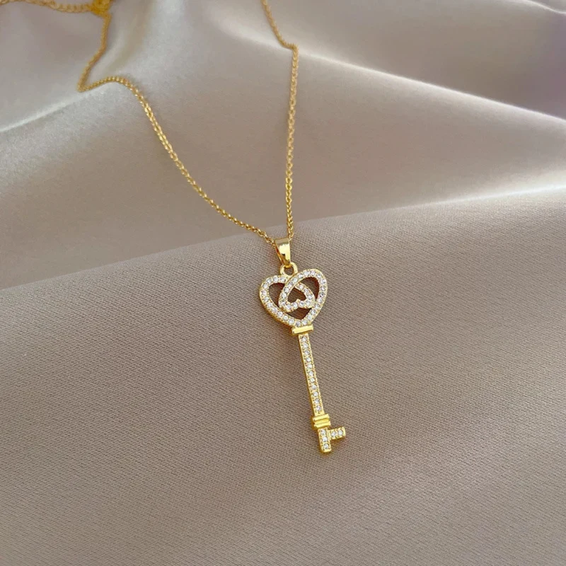Collier Clé Porte-Bonheur