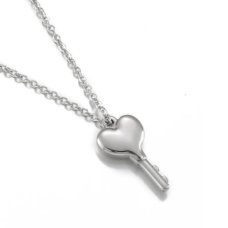 Pendentif Clé Cœur