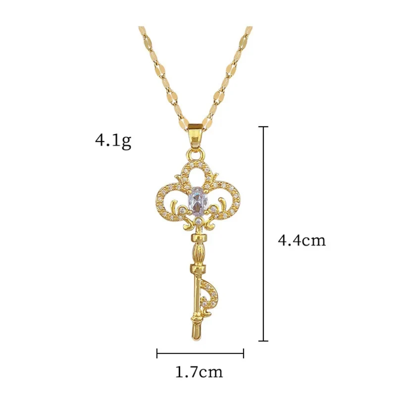 Collier Clé Femme