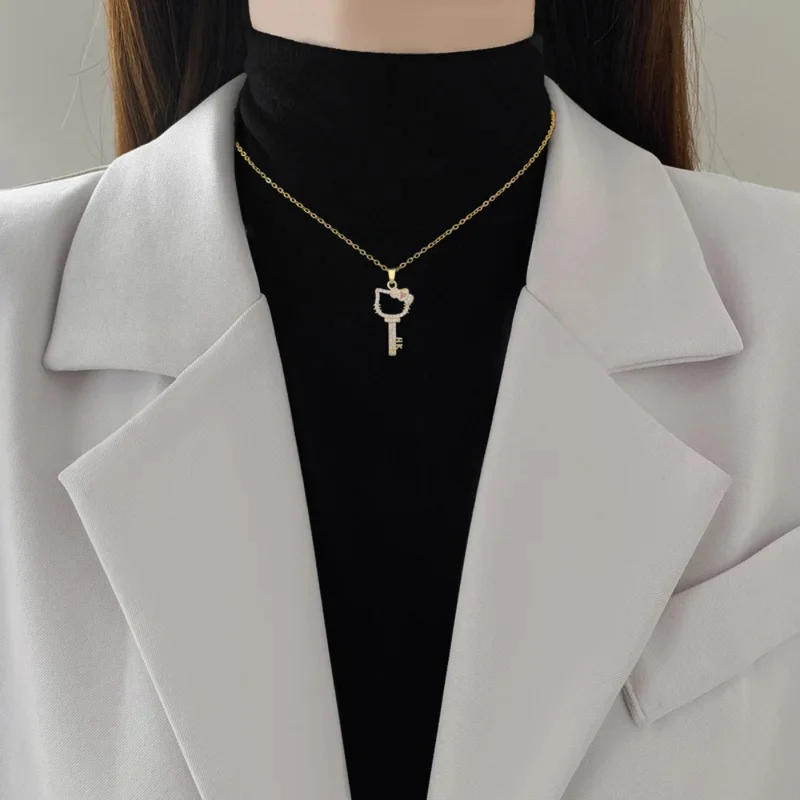 Collier Clé Chat