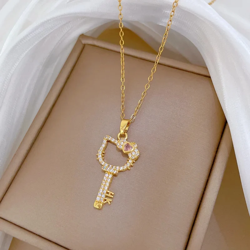 Collier Clé Chat
