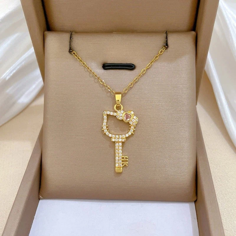 Collier Clé Chat