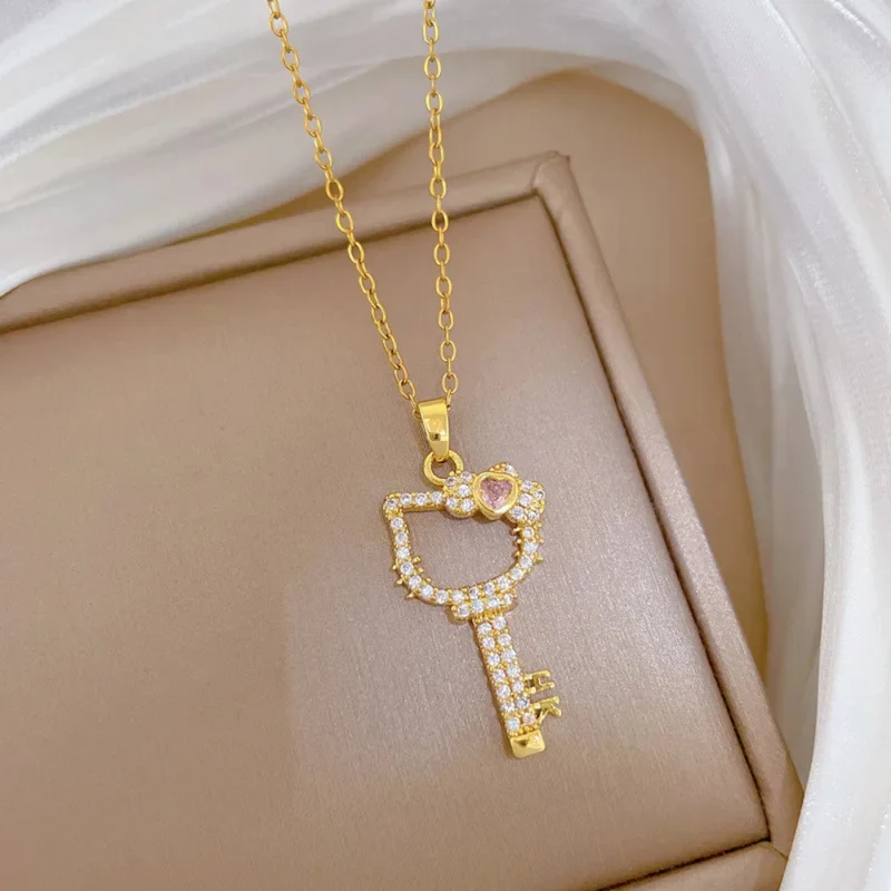Collier Clé Chat