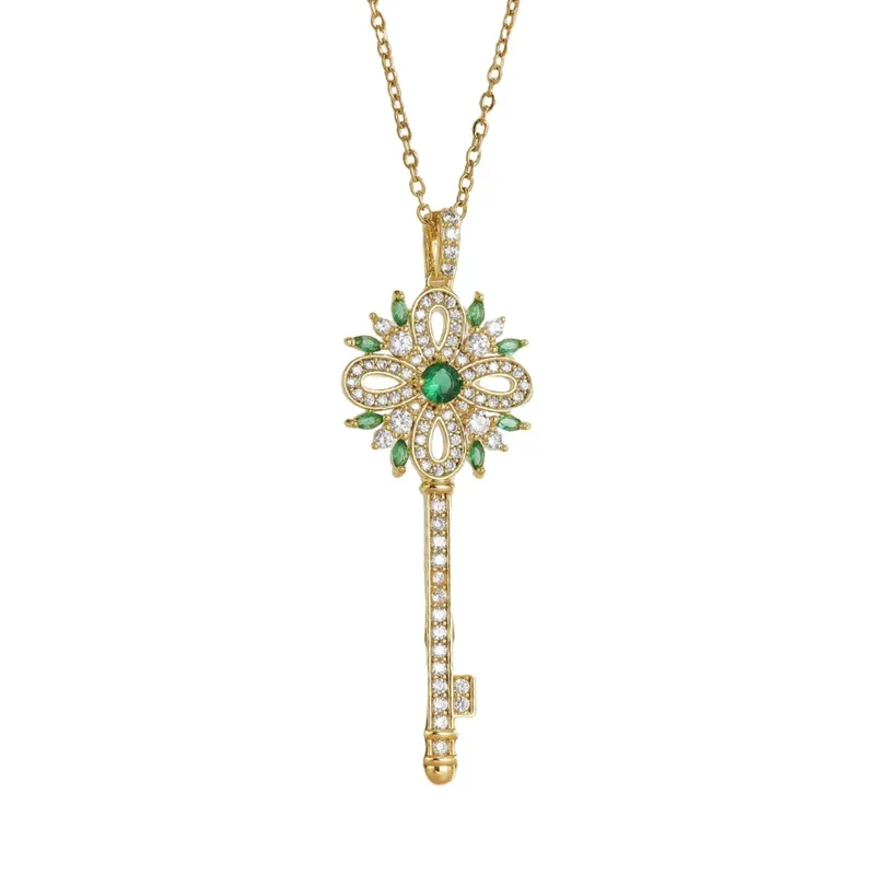 Collier Clé Diamant