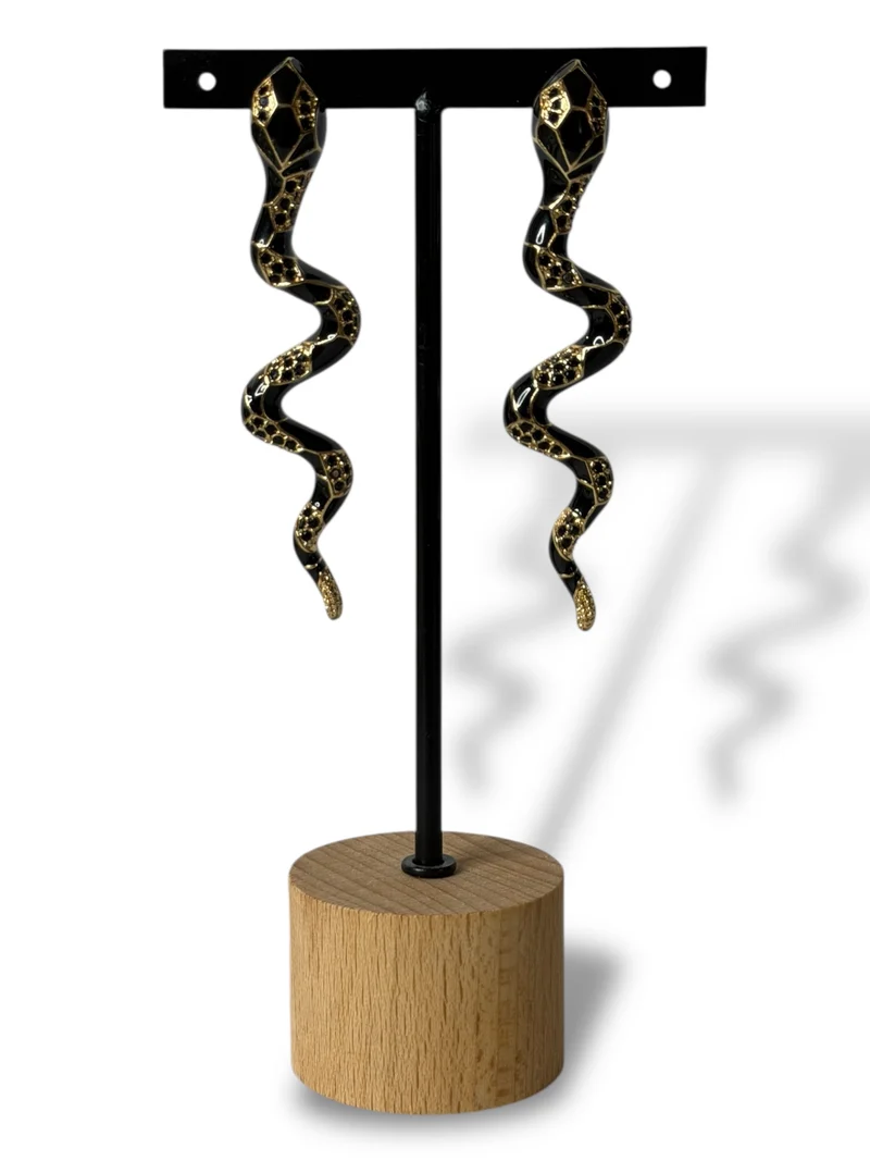 SERPENT - BOUCLES D'OREILLES TENDANCE