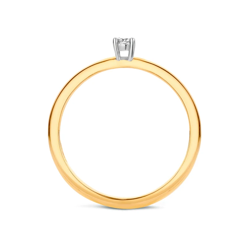 Blush Diamonds Femmes Bague Or 14 carats 1602BDI/50