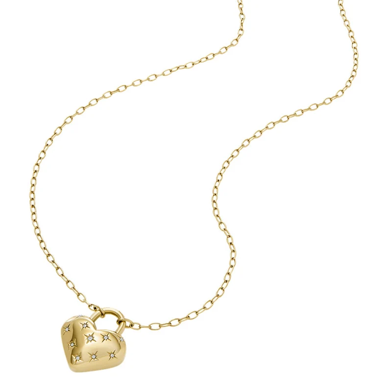 Fossil Sadie Collier Sadie couleur or JF04829710