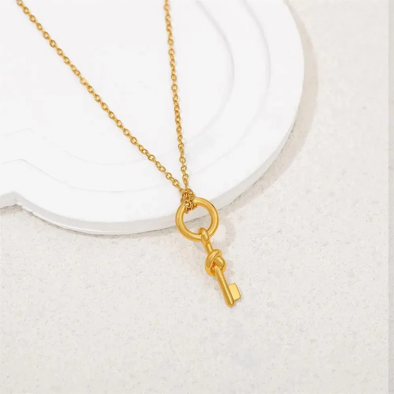 Collier Clé Nœud