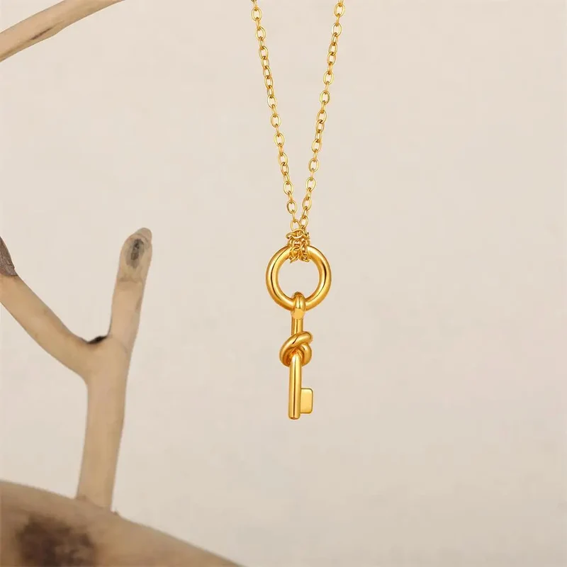 Collier Clé Nœud