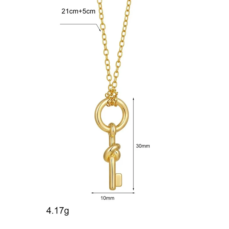 Collier Clé Nœud