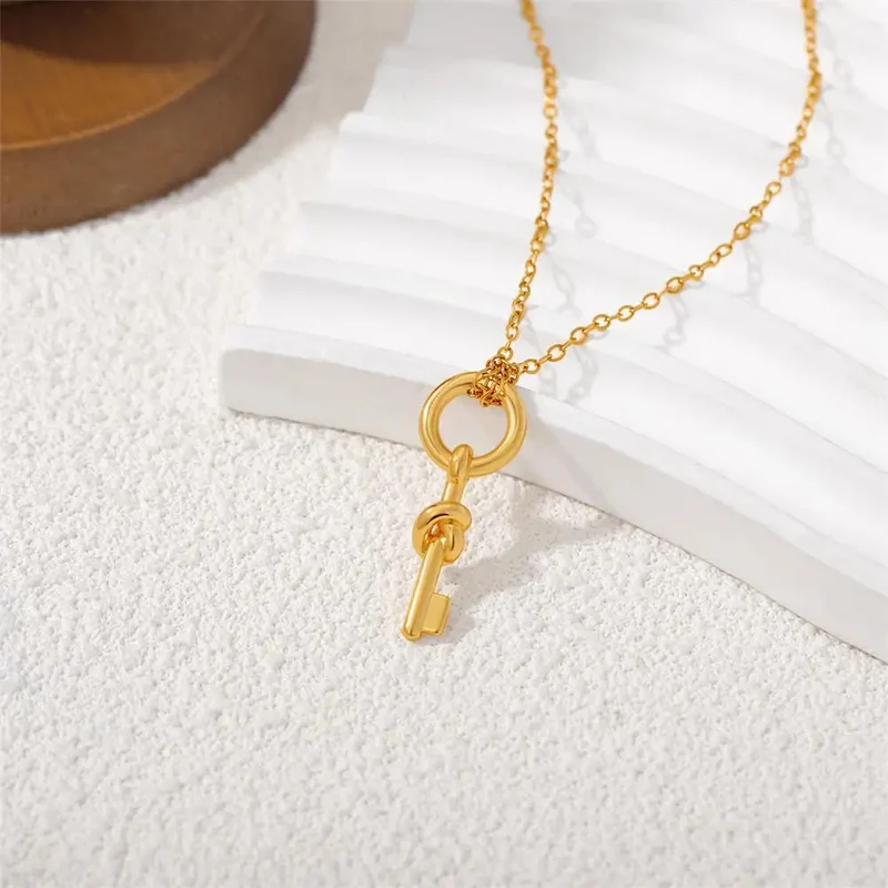 Collier Clé Nœud