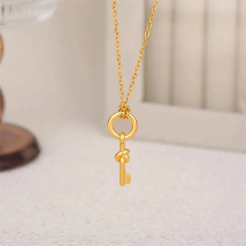 Collier Clé Nœud