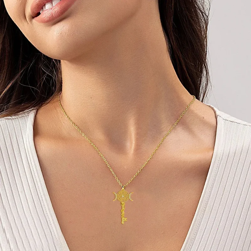 Collier Clé Mystique
