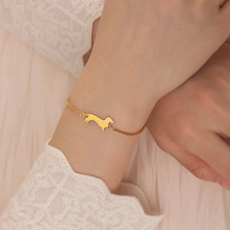 Bracelet Teckel Femme