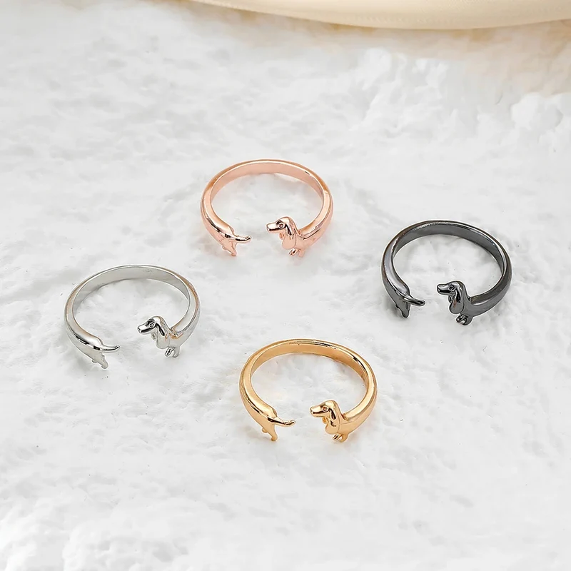 Bague Teckel Couleur