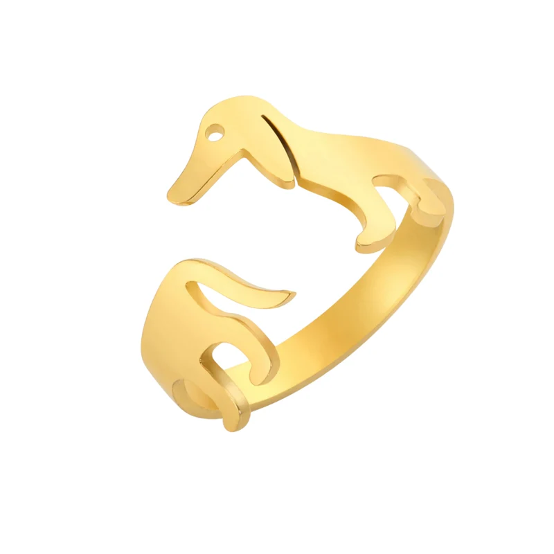 Bague Chien Ajustable