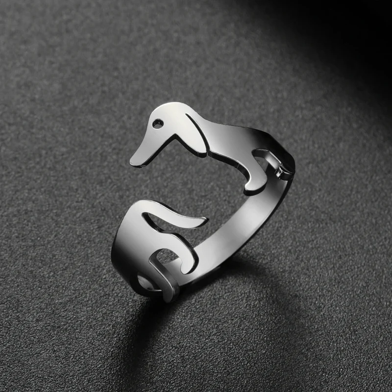 Bague Chien Ajustable
