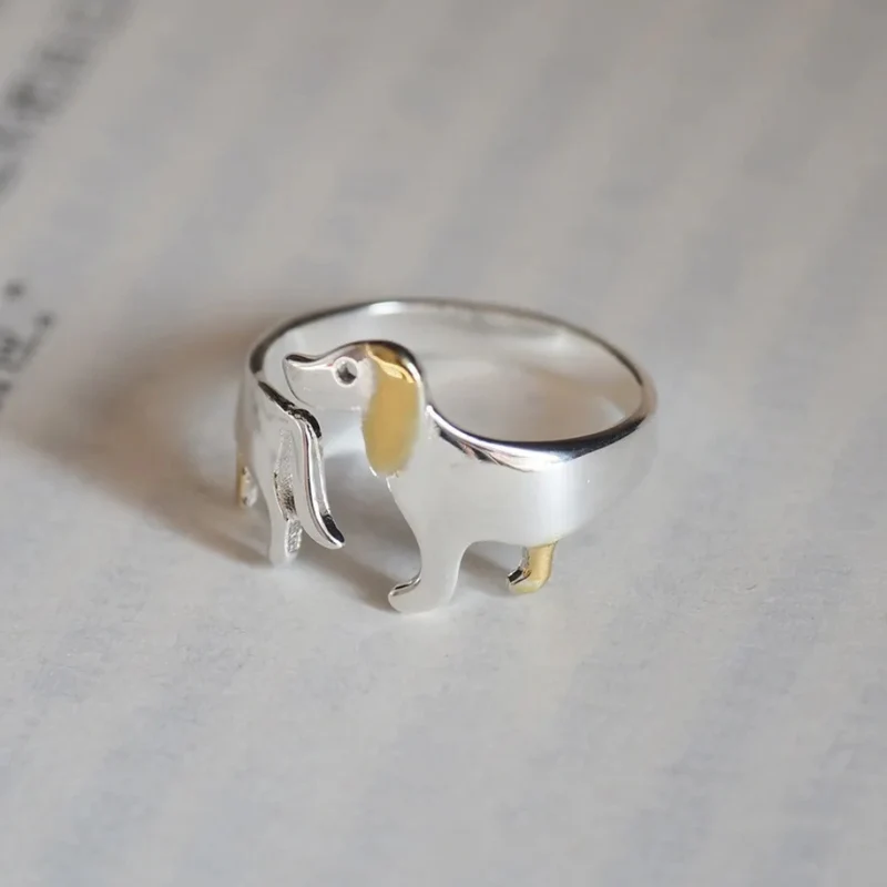 Bague Chien Tour de Doigt
