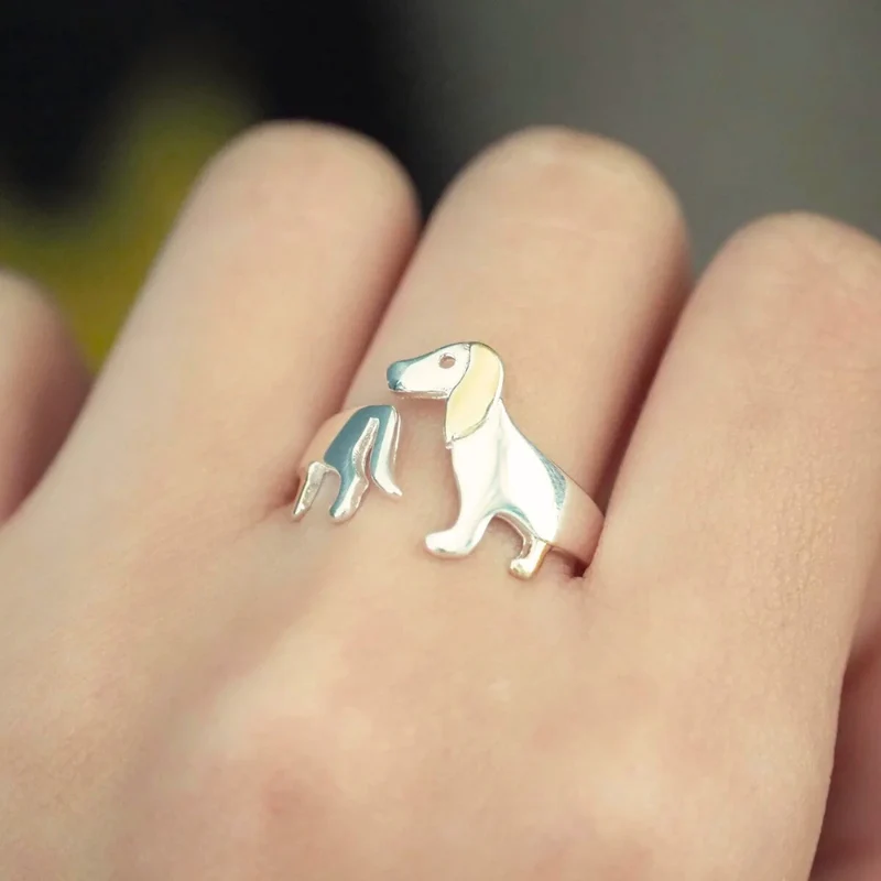 Bague Chien Tour de Doigt
