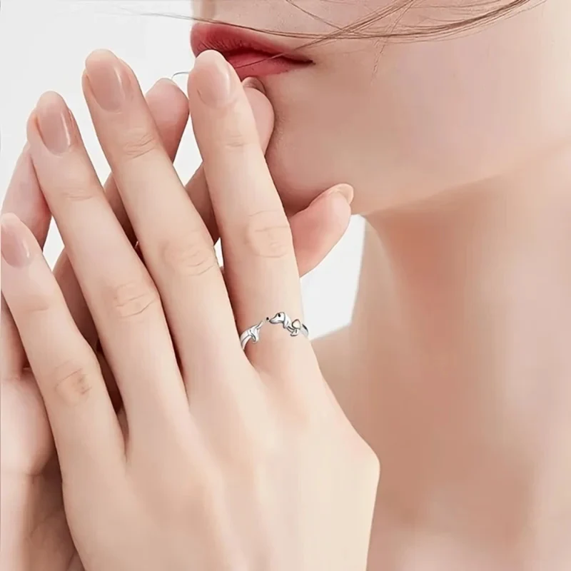 Bague Chien Love You