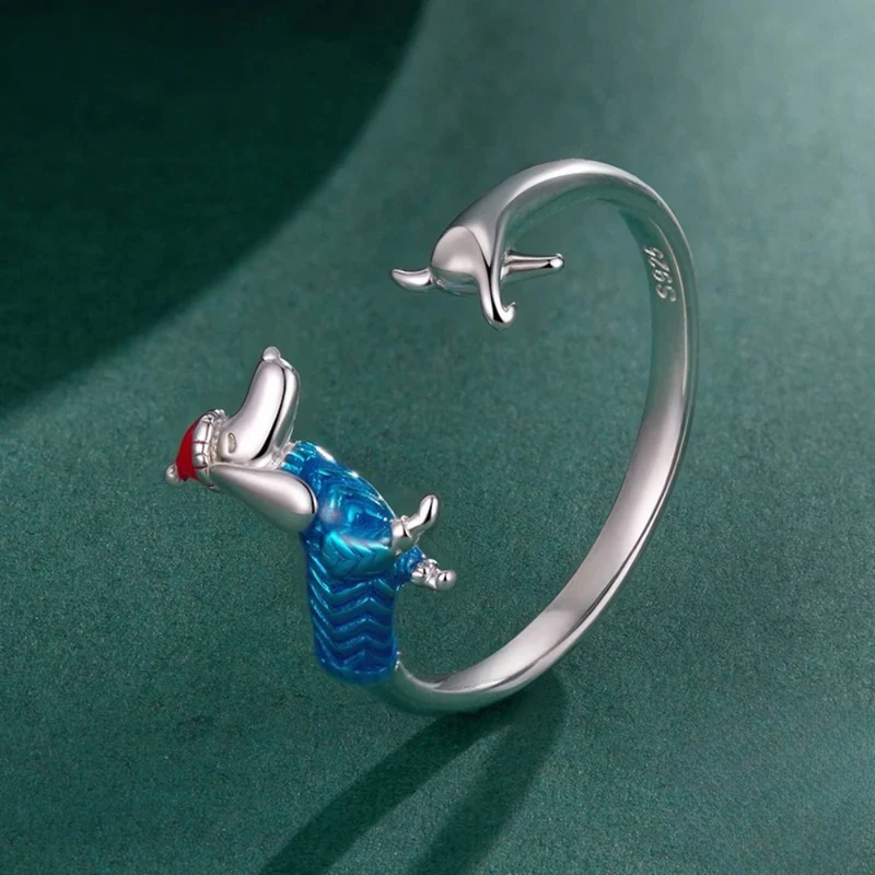 Bague Teckel Habillé