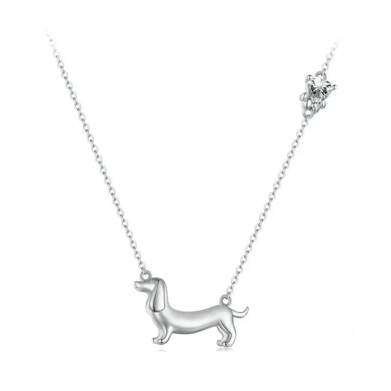 Collier Teckel Femme