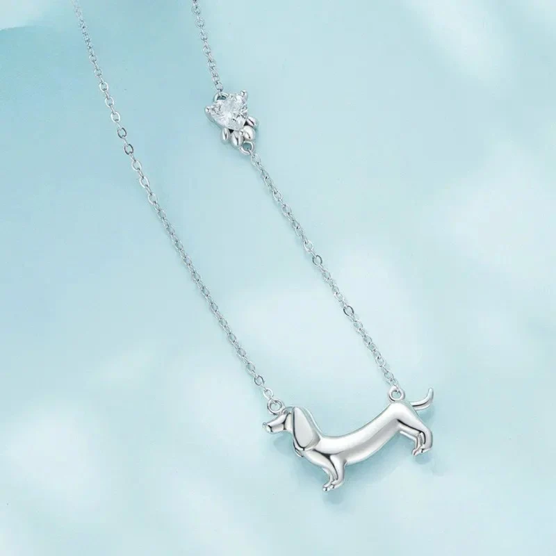 Collier Teckel Femme
