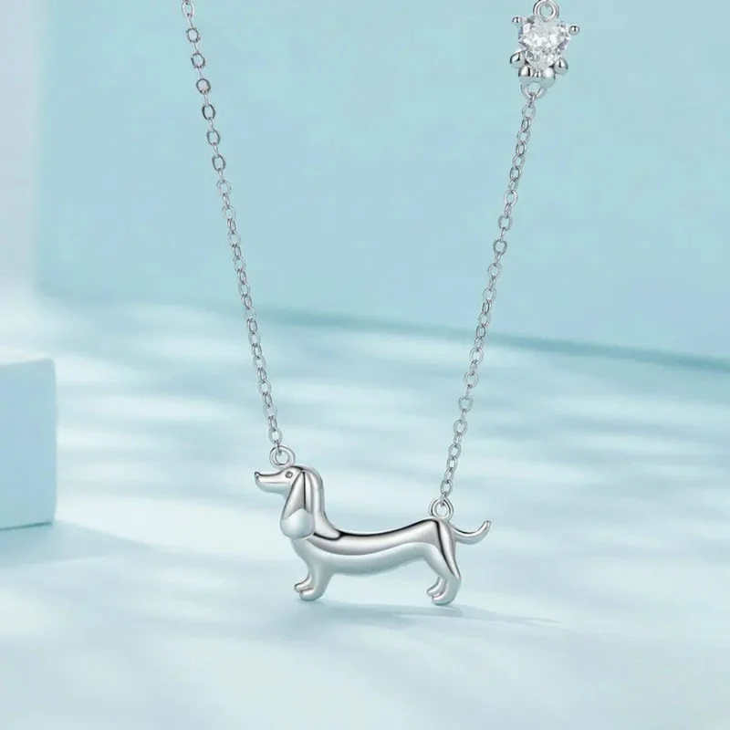 Collier Teckel Femme