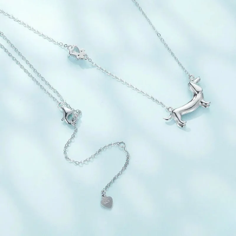 Collier Teckel Femme