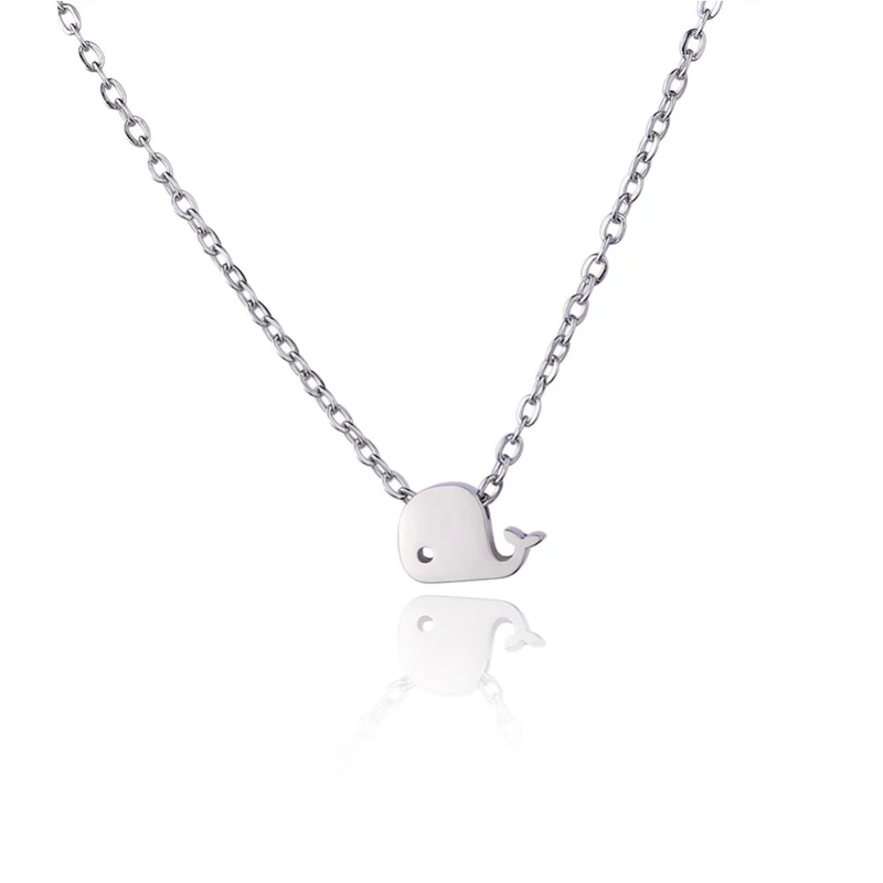 Collier Pendentif Baleine Femme