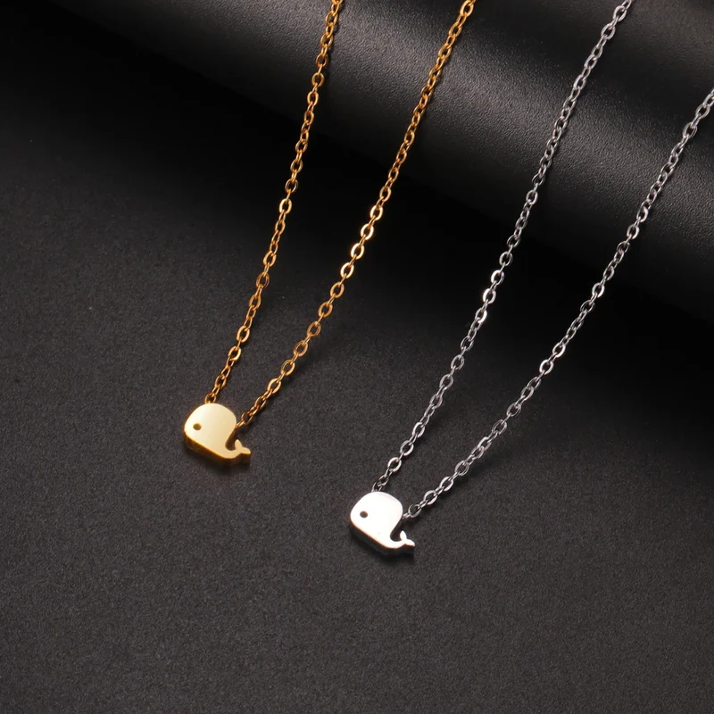 Collier Pendentif Baleine Femme