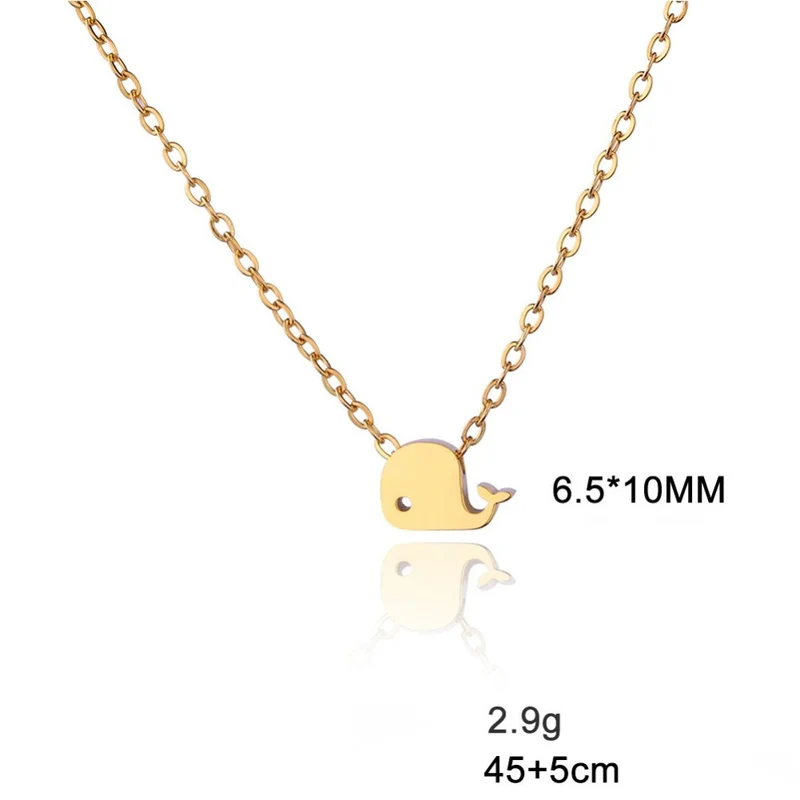 Collier Pendentif Baleine Femme