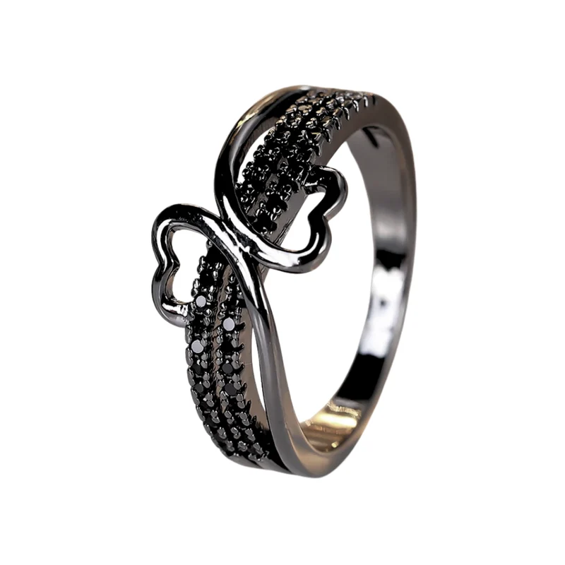 Bague Noire Love