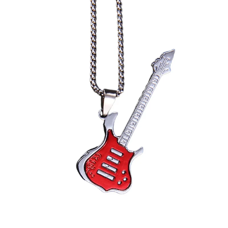 Collier Guitare Rocker