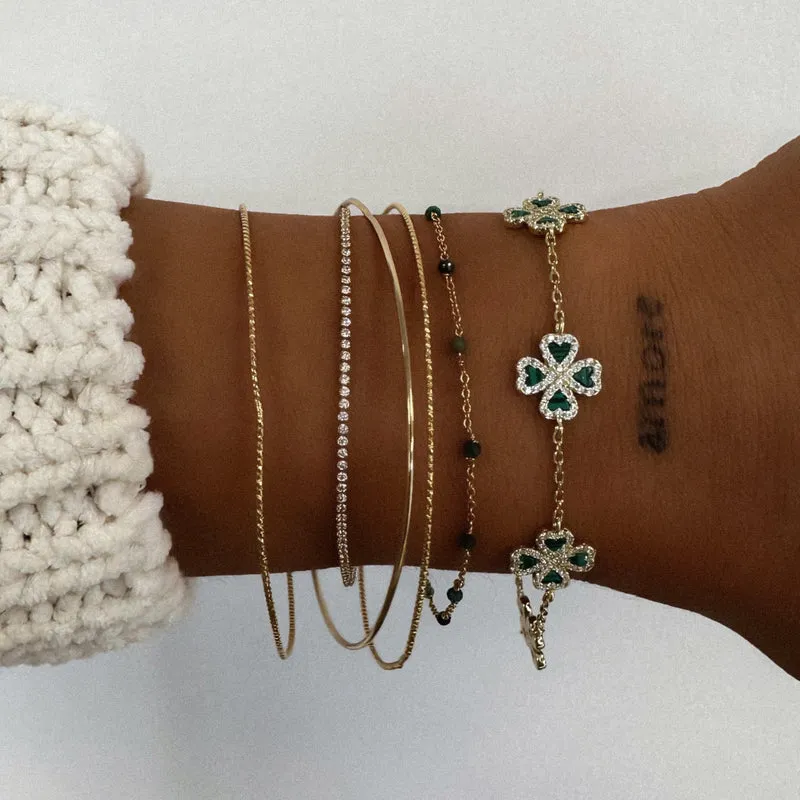 BRACELET "SUCCESS MINI MALACHITE"