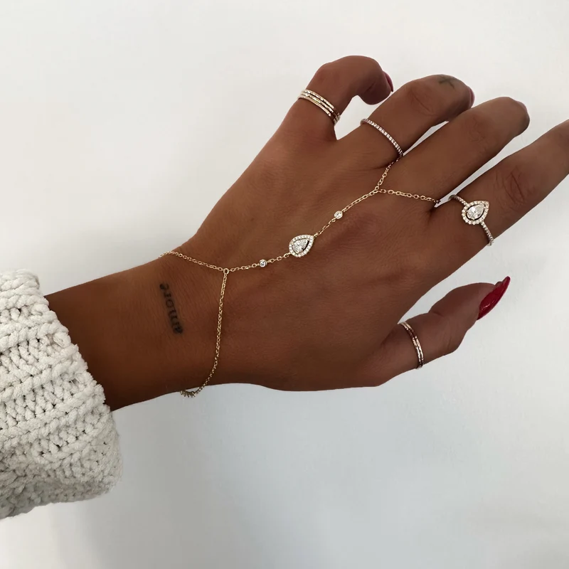 BIJOUX DE MAIN "RAJA"